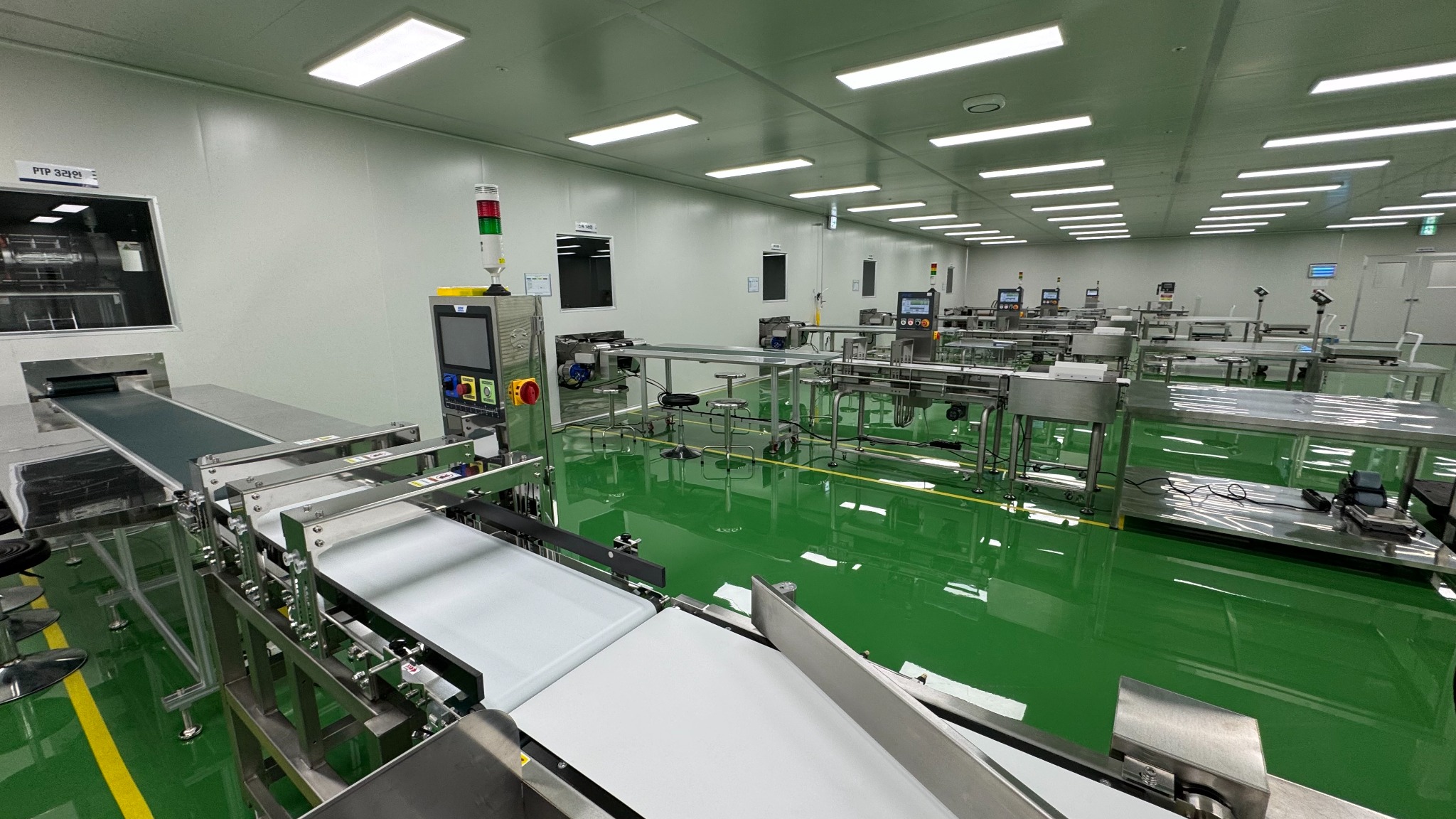PTP, stick and labeling production lines at Sangsang Bio